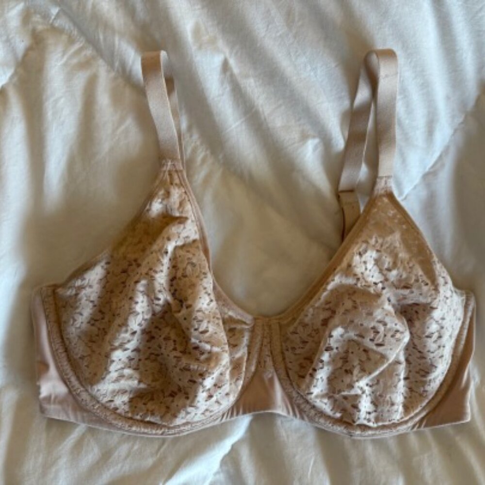Chantelle Norah Comfort Underwire Bra - Nude Blush, Style No. 13510, Size 36DD